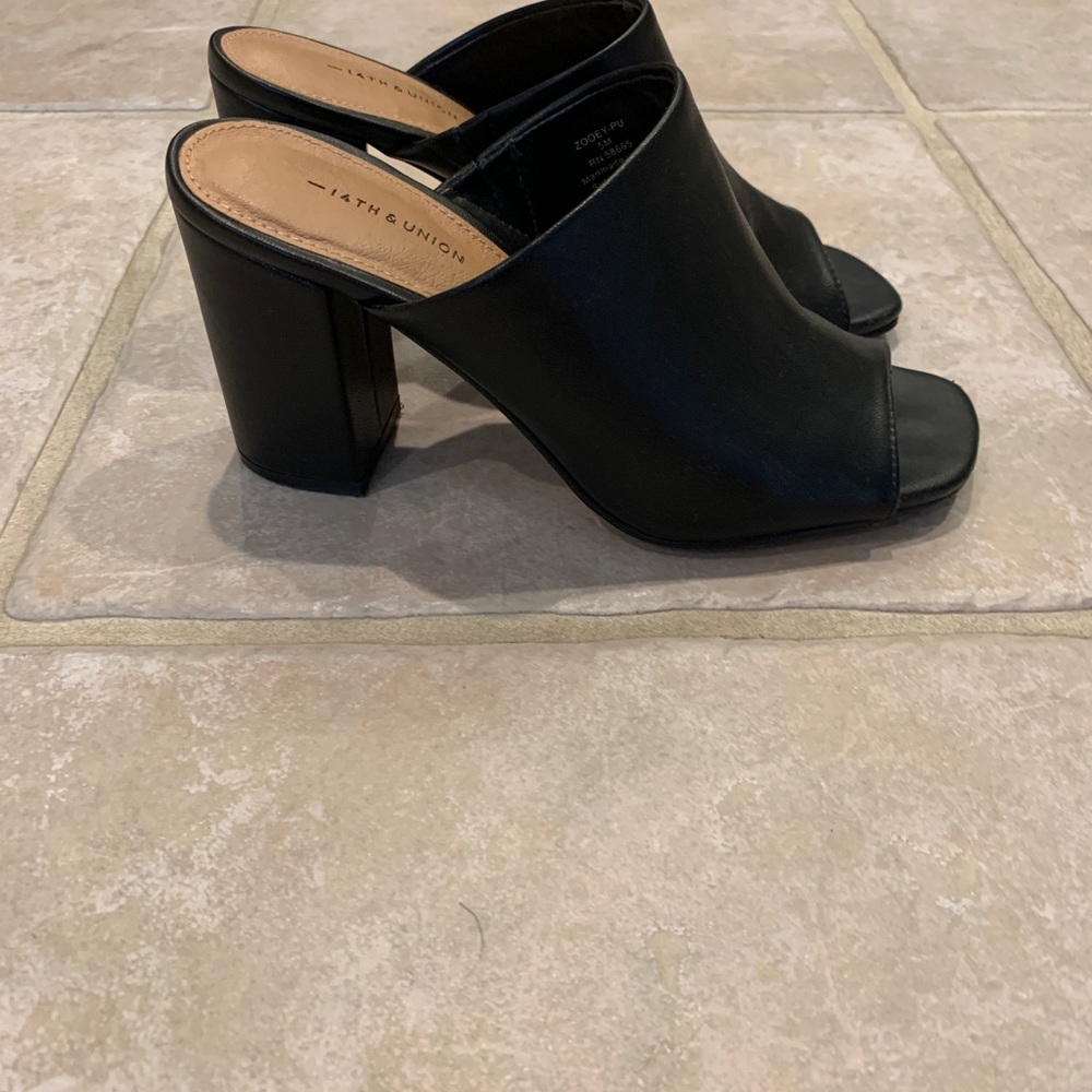 Block Heels Mule